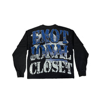 Black "Racer" Long Sleeve