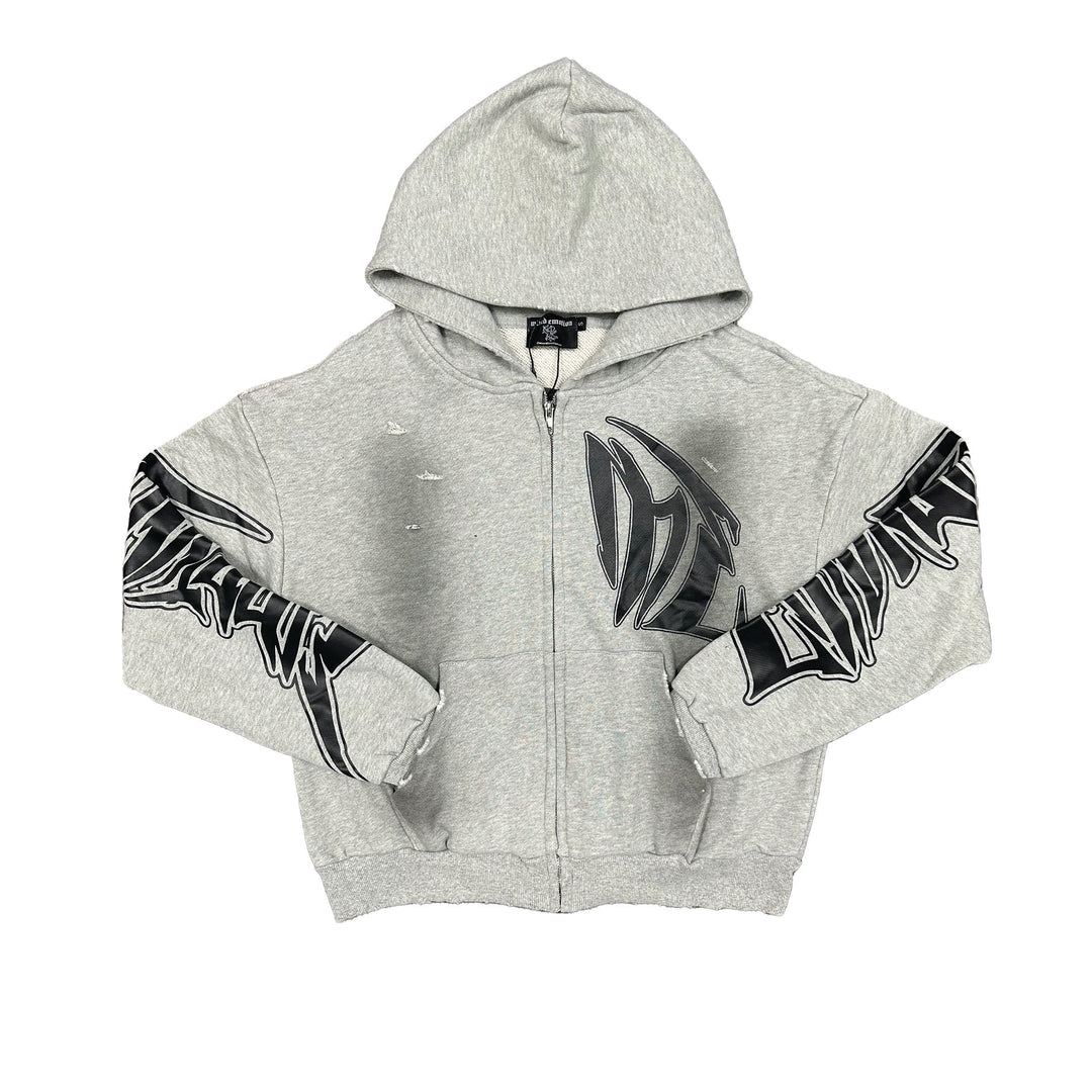 Grey ‘Faded’ Hoodie
