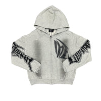Grey ‘Faded’ Hoodie