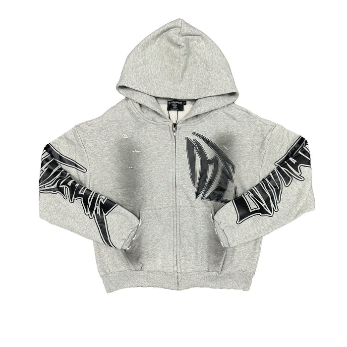 Grey ‘Faded’ Hoodie