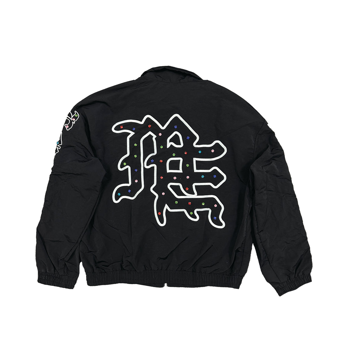 ME Rhinestone Nylon Jacket