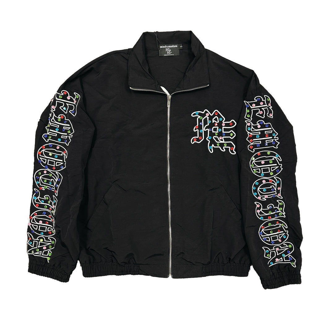 ME Rhinestone Nylon Jacket