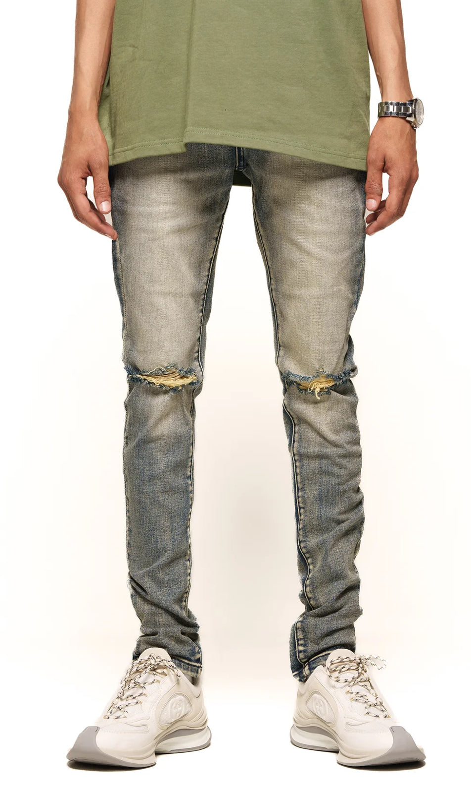 "DETERMINED FORCAST" SKINNY DENIM