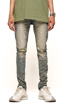 "DETERMINED FORCAST" SKINNY DENIM