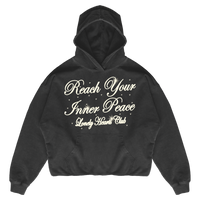 Reach Your Inner Peace Cropped Premium Hoodie