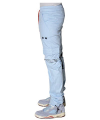 THC X THE SHOP 147 FOUR QUARTERS FLARED CARGO PANTS