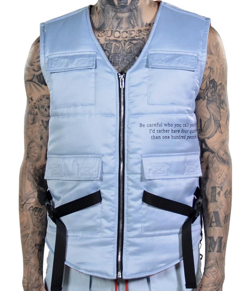 THC X THE SHOP 147 FOUR QUARTERS PUFFER VEST