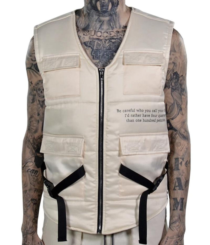 THC X THE SHOP 147 FOUR QUARTERS PUFFER VEST