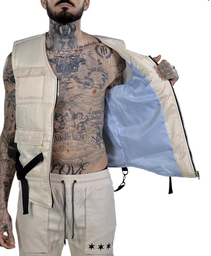 THC X THE SHOP 147 FOUR QUARTERS PUFFER VEST
