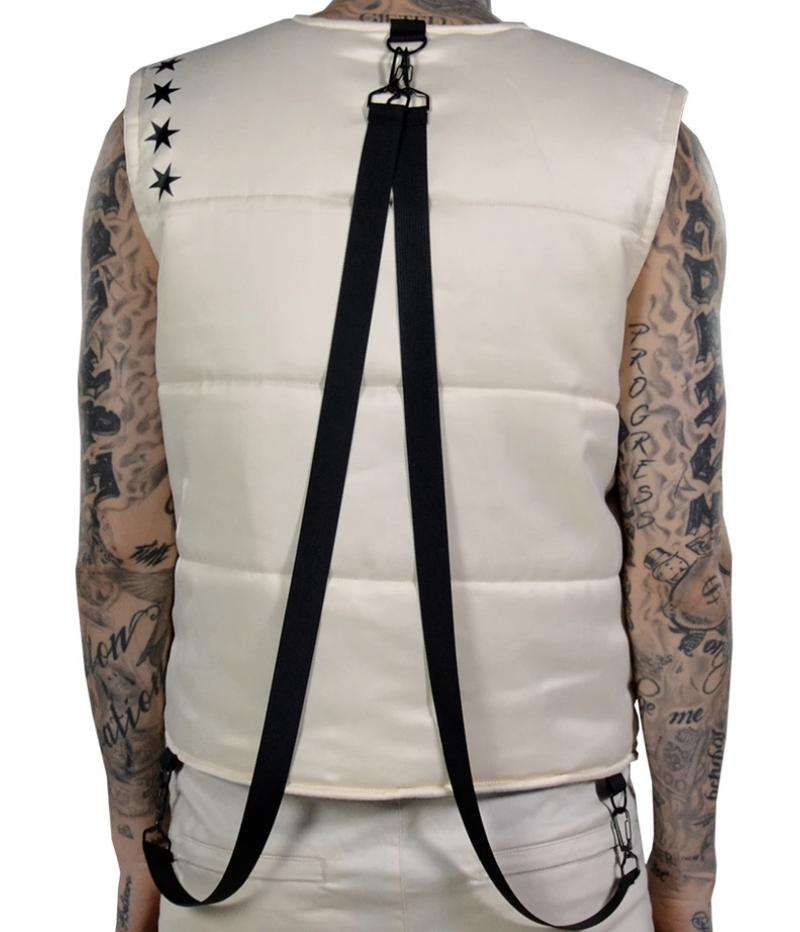 THC X THE SHOP 147 FOUR QUARTERS PUFFER VEST