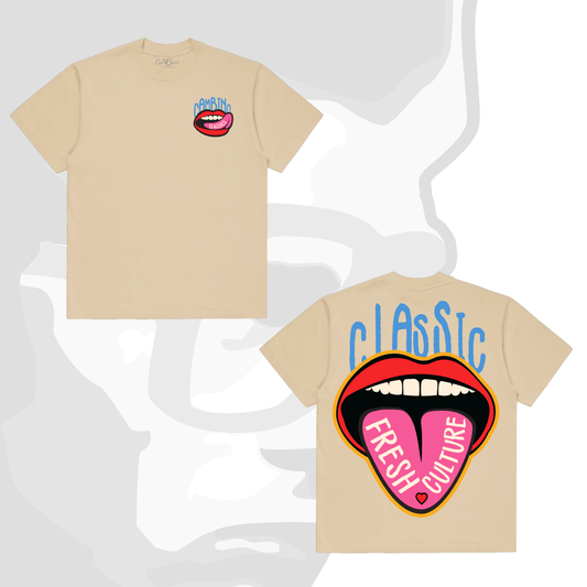 CAMBINO BIG MOUTH TEE(OVERSIZED FIT)