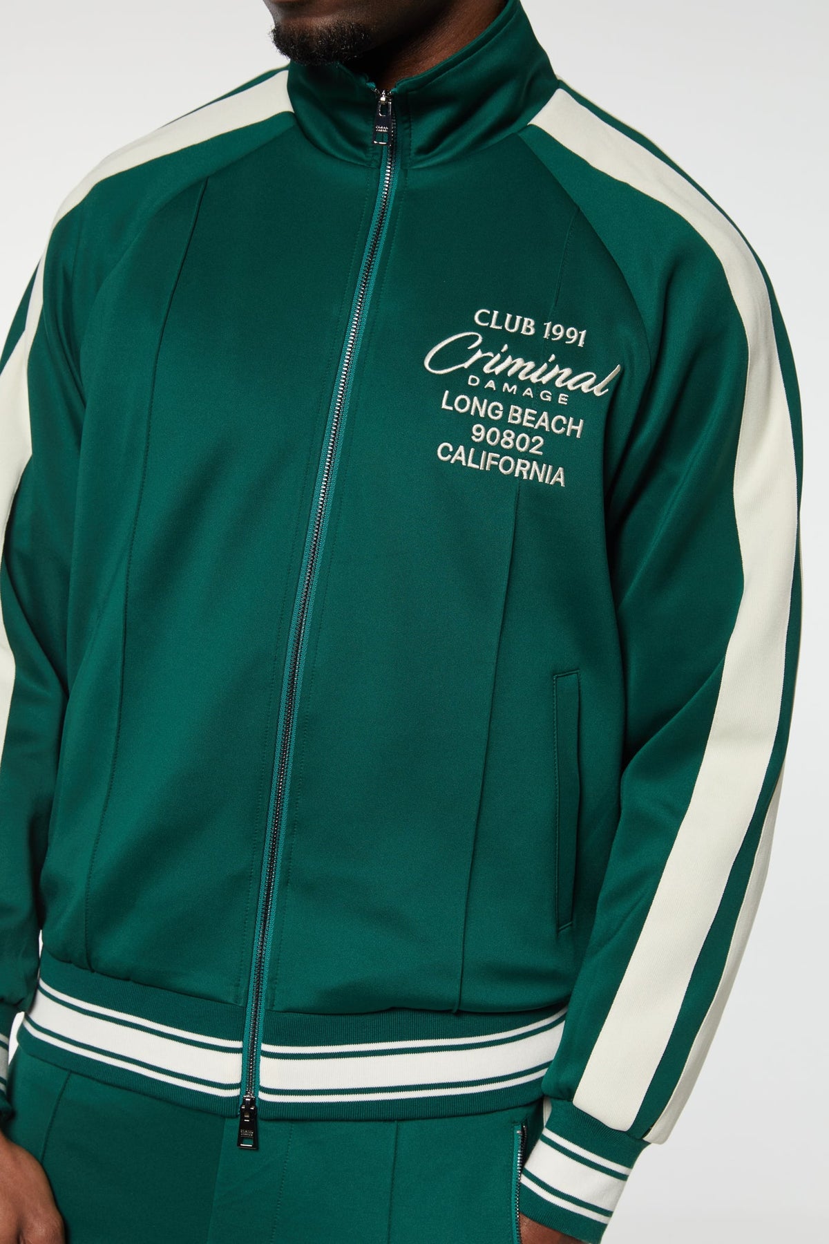 PIN TUCK TRACK TOP