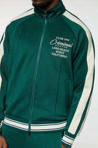 PIN TUCK TRACK TOP