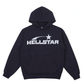 HELLSTAR STUDIOS BASIC LOGO HOODIE FADED BLACK