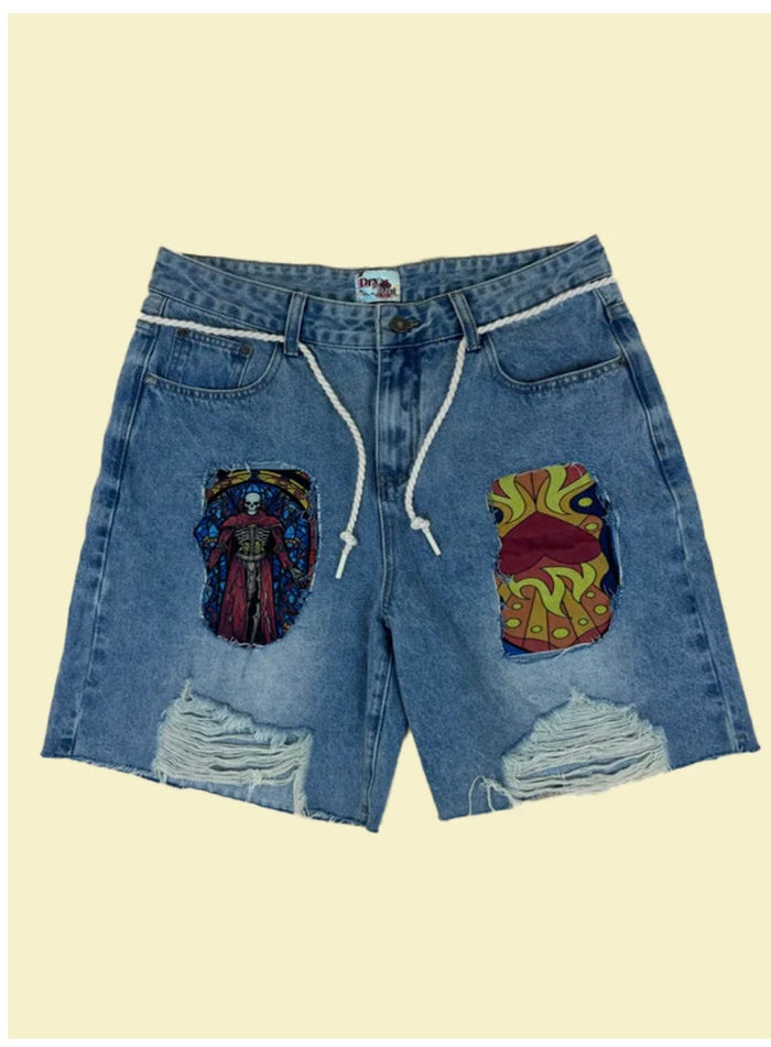 DRY ROT DECAY DENIM SHORTS
