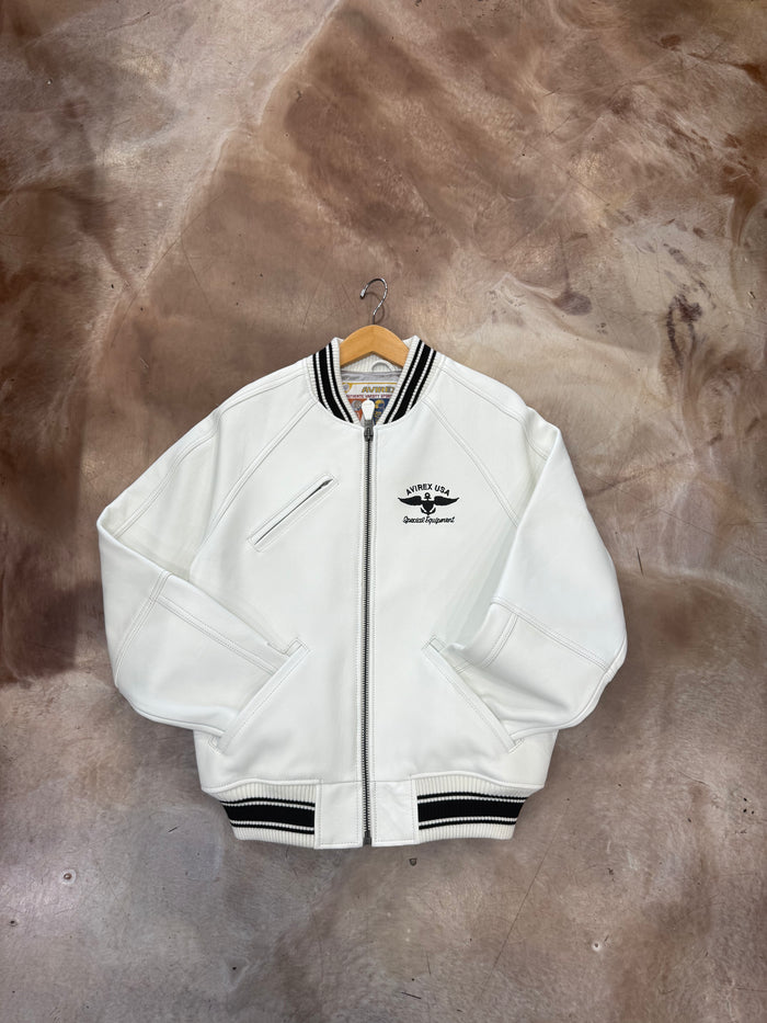 Avirex USA Special Equipment Leather Jacket