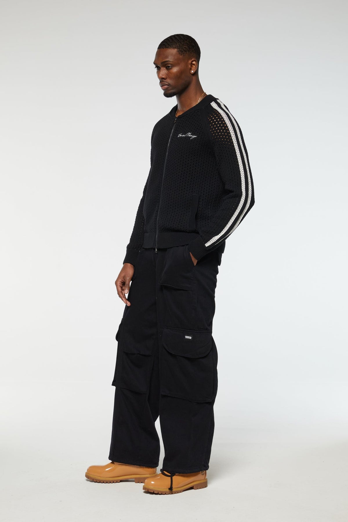 MESH TRACK TOP