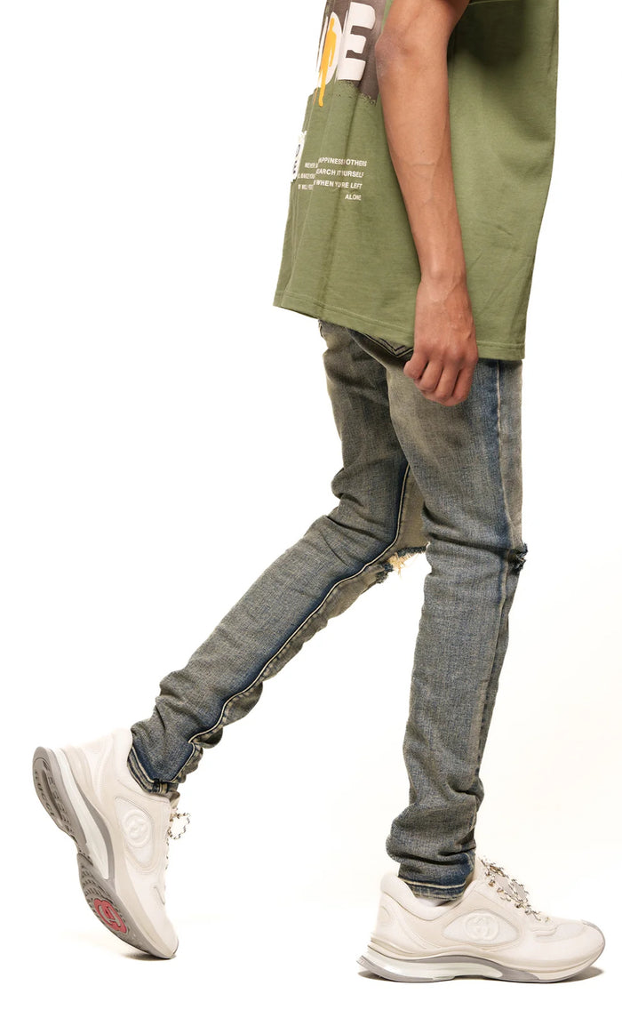 "DETERMINED FORCAST" SKINNY DENIM
