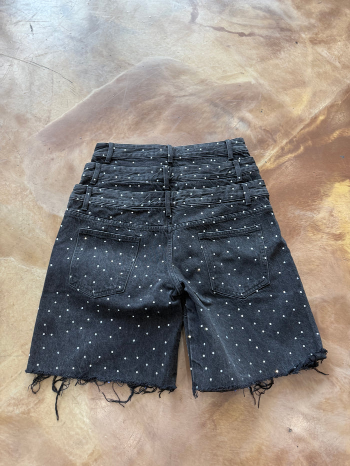 Prestige Triple Waist Denim Shorts