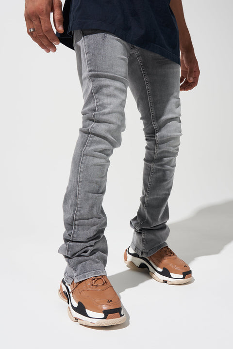 SERENEDE "UMO" STACKED JEANS