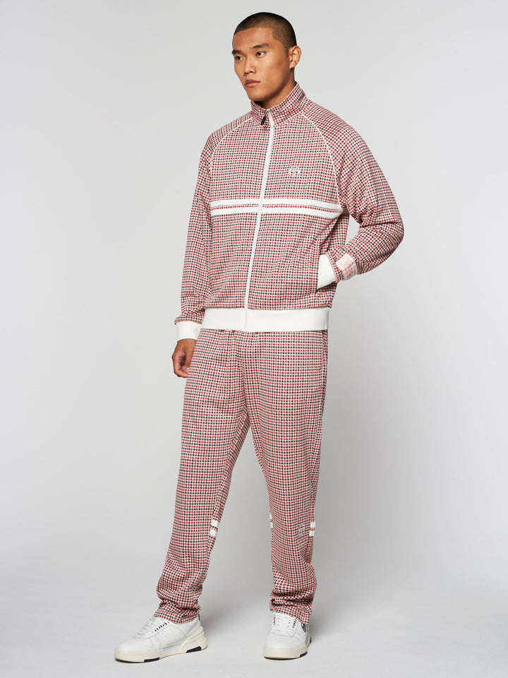 SERGIO TACCHINI DALLAS HOUNDSTOOTH TRACK SET POINCIANA