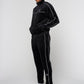 SERGIO TACCHINI LIONI VELOUR TRACK SET BLACK BEAUTY