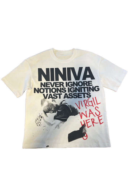 NINIVA VIRGIL WAS HERE TEE