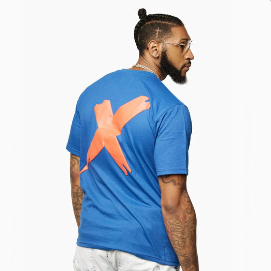 Icon X Back Tee (Royal)