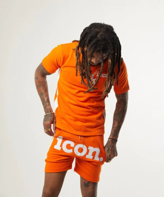 Icon Short Set (Orange)