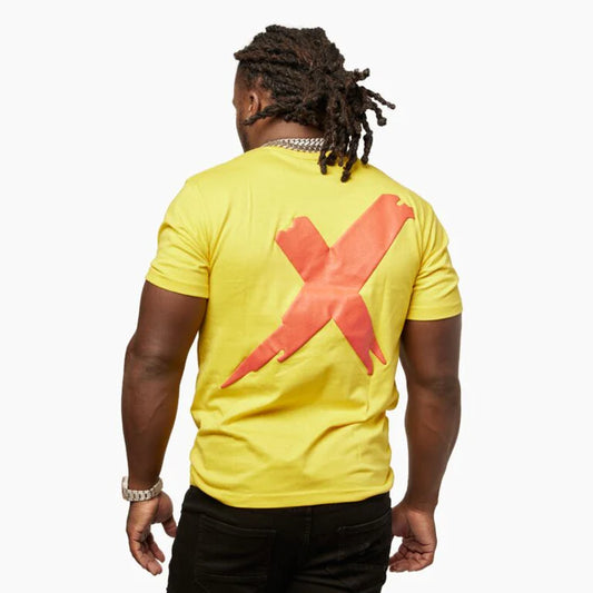 Icon X Back Tee (Yellow)