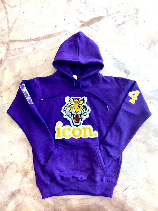 KOBE LIMITED ICON HOODIE PURPLE/GOLD