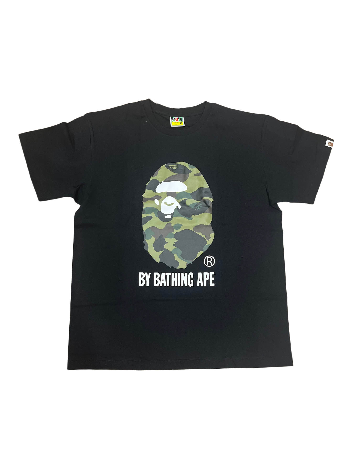 BLACK 1ST CAMO BY BATHING APE TEE MENS