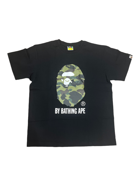 BLACK 1ST CAMO BY BATHING APE TEE MENS