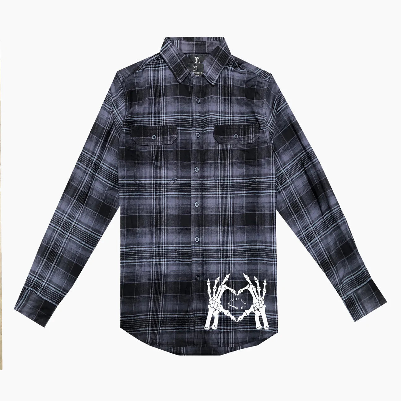 NOVEMBER REINE EMPTY HEART FLANNEL